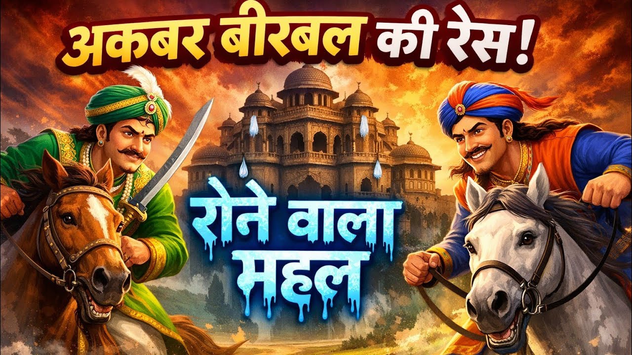 हिंदी स्टोरी 🤫 अकबर बीरबल और एक ऐसा महल जो रात को रोने की आवाज आती थी बीरबल ने कैसे सुलझाई पहली