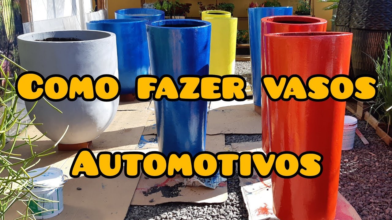 Como Fazemos os Vasos Automotivos Passo a Passo.