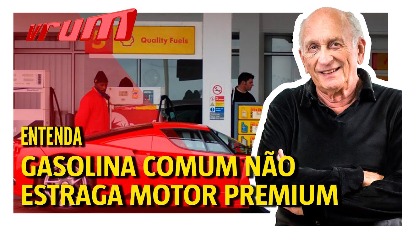 Gasolina comum n&atilde;o estraga motor premium - Entenda