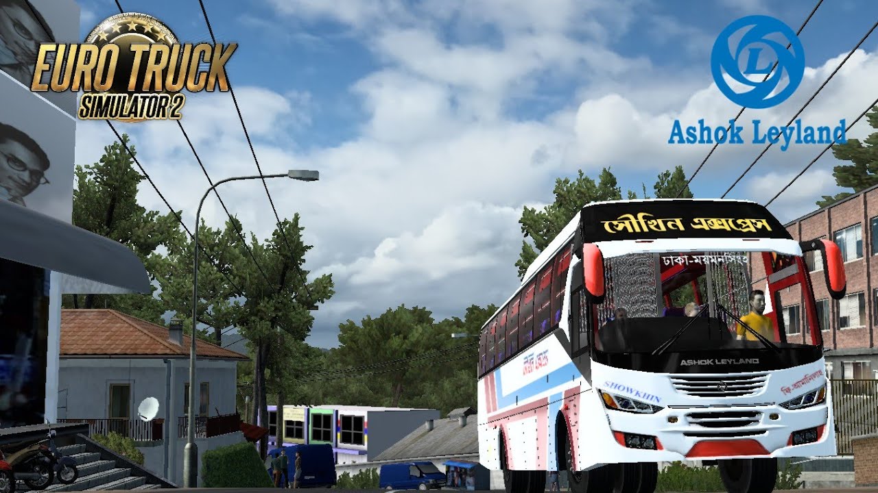 ETS2 [1.40-1.48] | Ashok Leyland Eagle Bangladesh Bus Mod