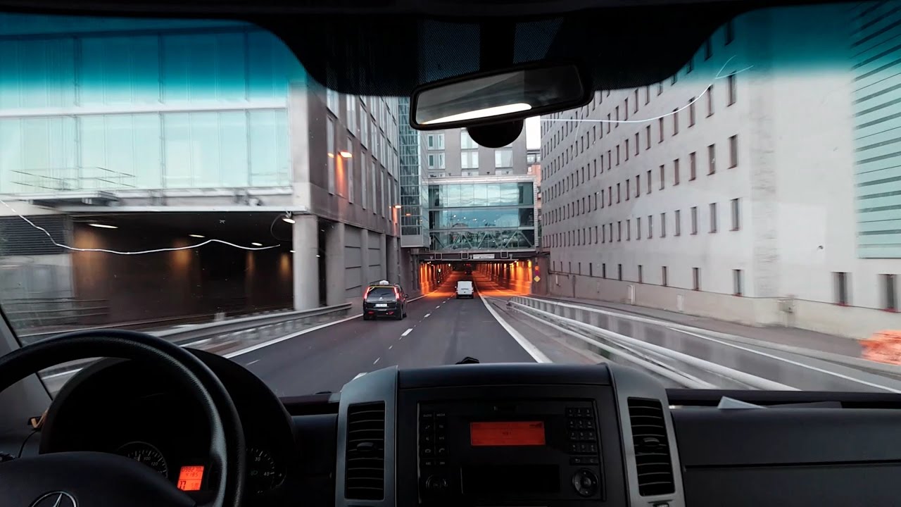 Driving in Stockholm - Early Morning Deliveries