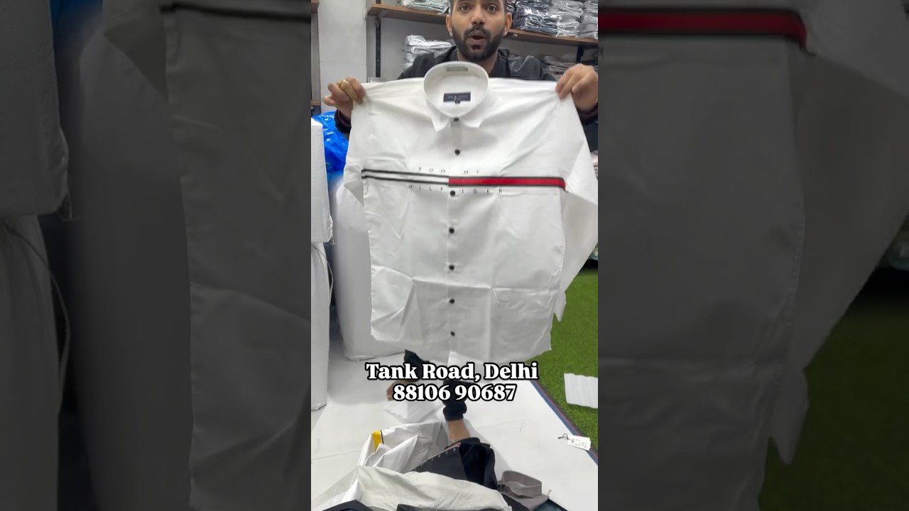 Branded Shirts In Just 280₹🔥 | Biggest shirts manufacturer in Tank Road Market Delhi