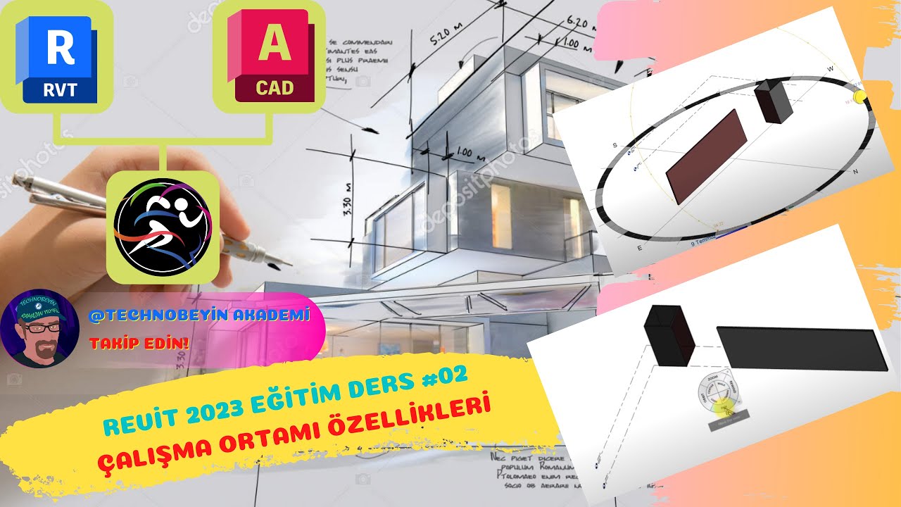Revit 2022 Eğitim Ders #02 // Çalışma Ortamı Özellikleri(Revit 2022 work environment features)