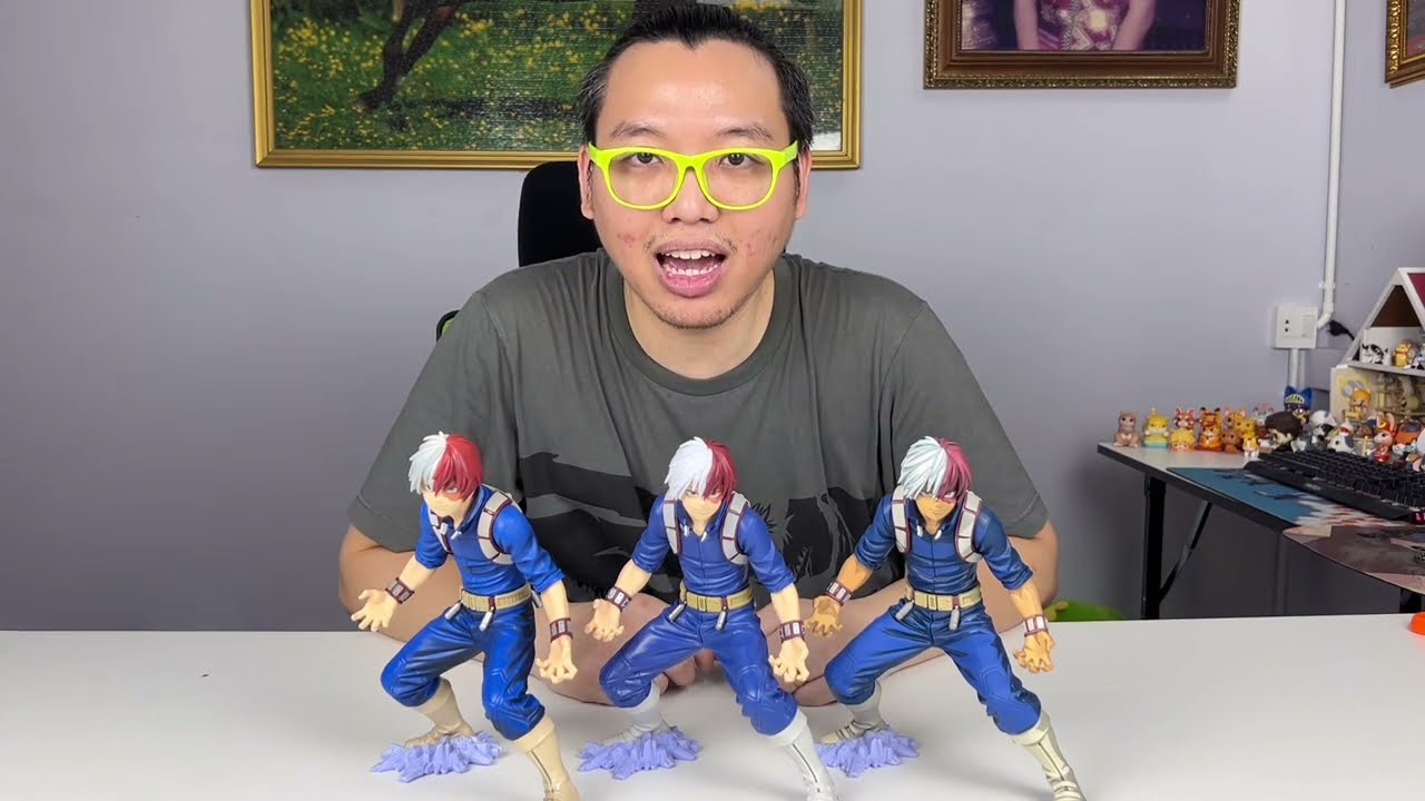 [Unboxing]&[Review] ข้อแตกต่างระหว่างสีของ BWFC x SMSP SHOTO TODOROKI