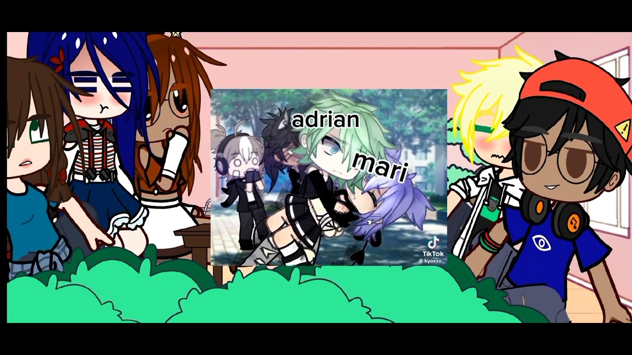 mlb react Marinete as random gacha Tik toks|gacha nox|•{sayumi Uzumaki Hyuuga}•|