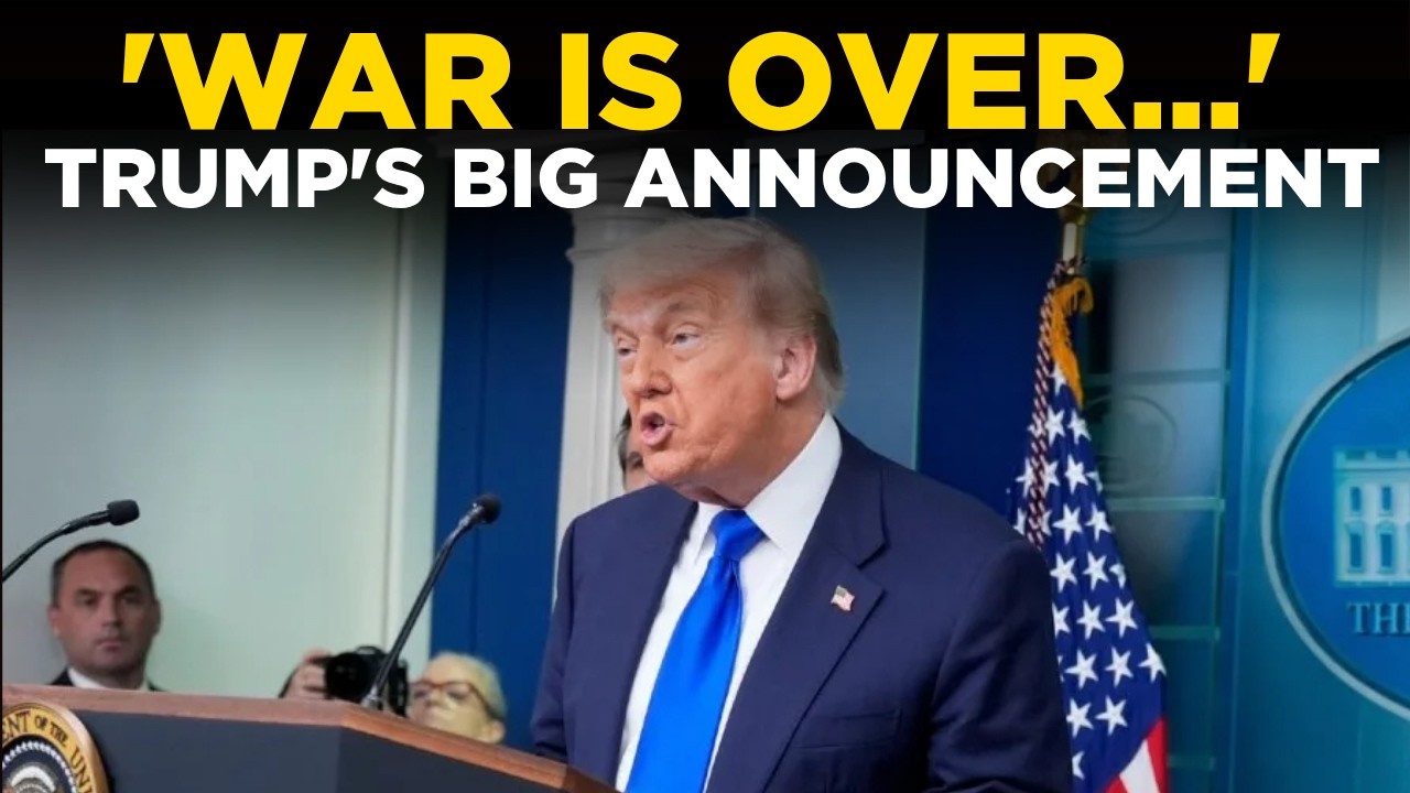 Trump News LIVE: Trump Declares Iran War Nearly Over | 'We Are Going to Finish the Job Very Fast'