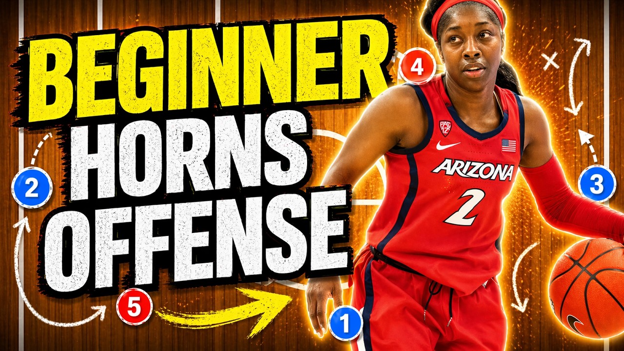 Beginner Horns Basketball Plays
