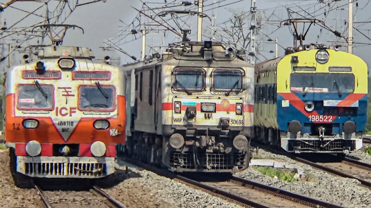 🔥 Crazy Top 10 Electric Fastest Trains in India | 130 KMPH Train Action