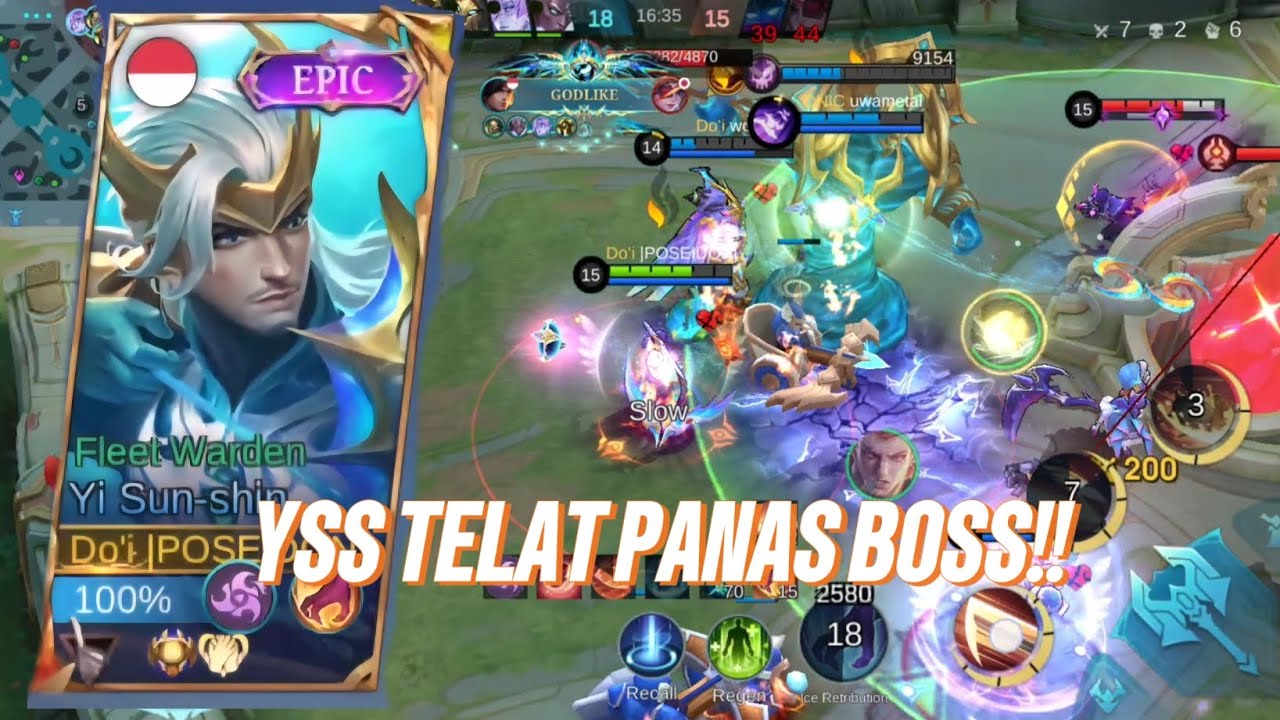 YSS TELAT PANAS BOSS!!! - Mobile Legends
