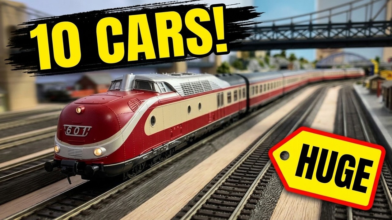 A Space Age Intercity Train | Roco