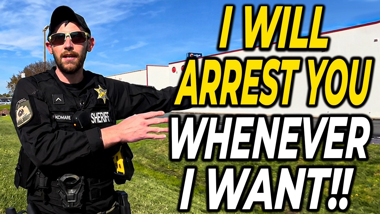 Tyrant Tries Illegal Arrest on Sidewalk&mdash;Auditor Stands Ground