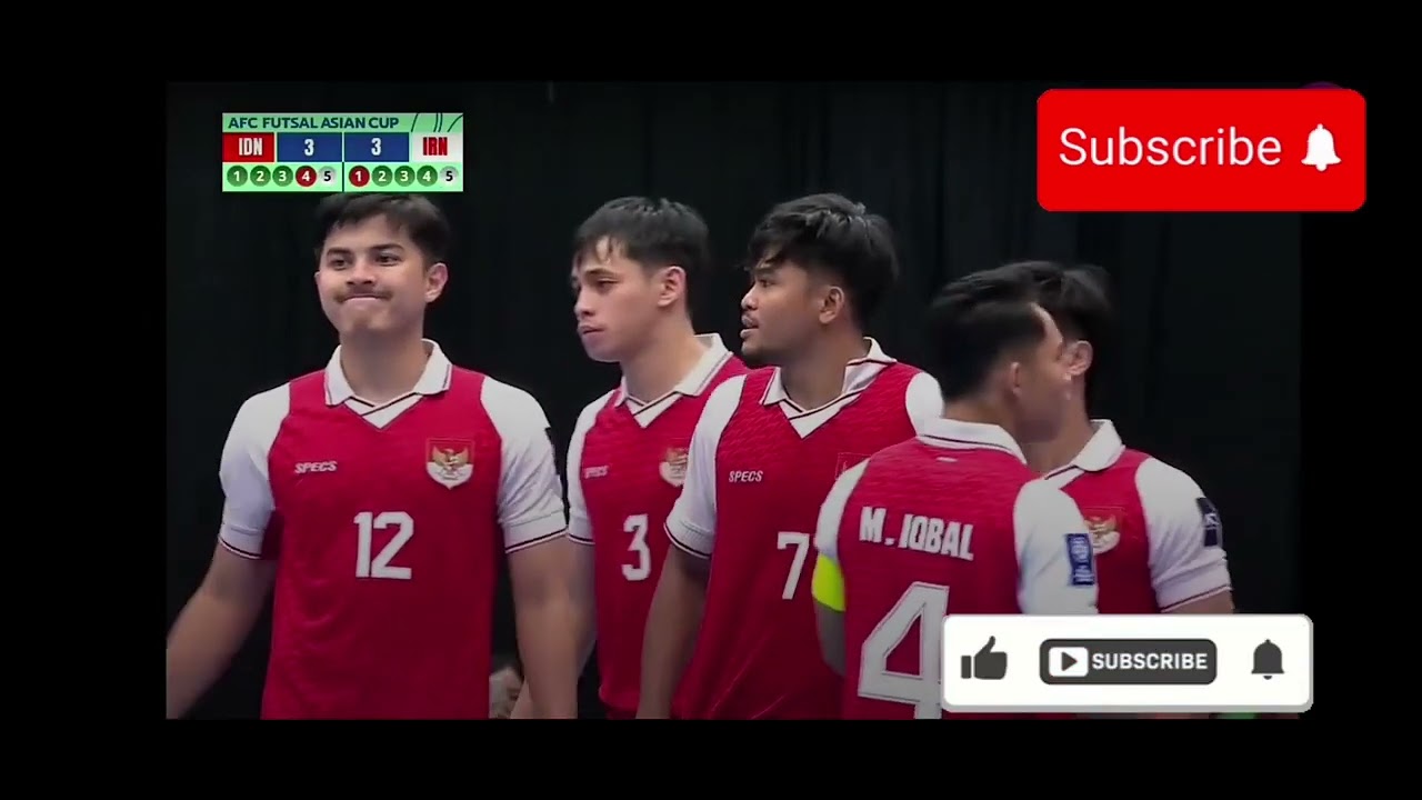 Higlight final adu pinalti timnas indonesia vs iran#afcasiancup #futsalindonesiavsiran