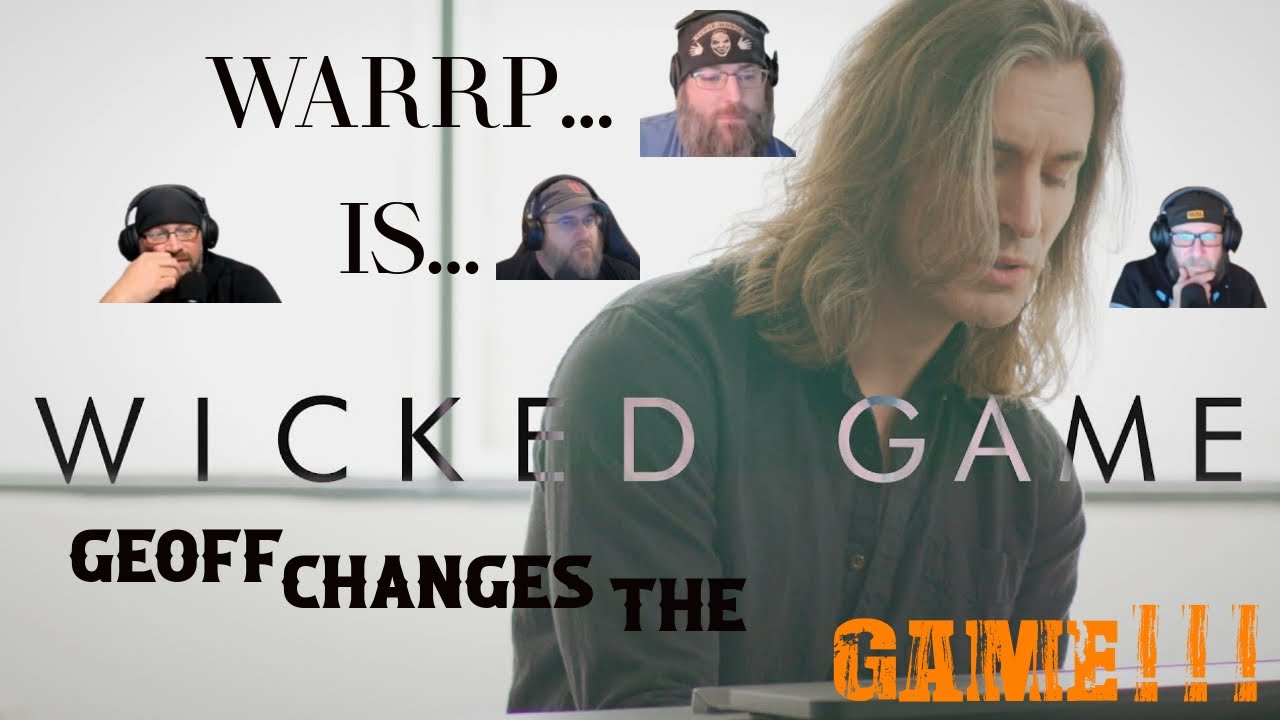 WARRP...IS...WICKED!!!  We React to Geoff Castellucci's Latest Masterpiece!