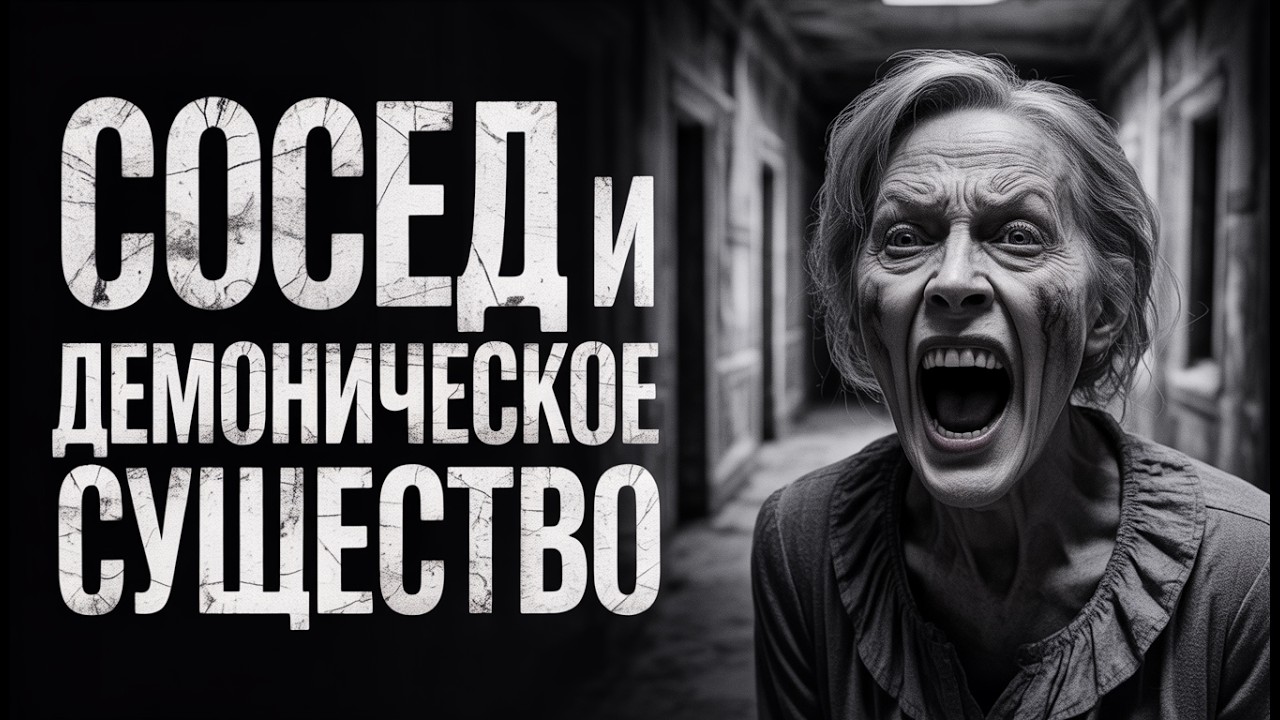 Сосед и Демоническое существо | Страшилки на ночь | Истории на ночь | Страшные истории