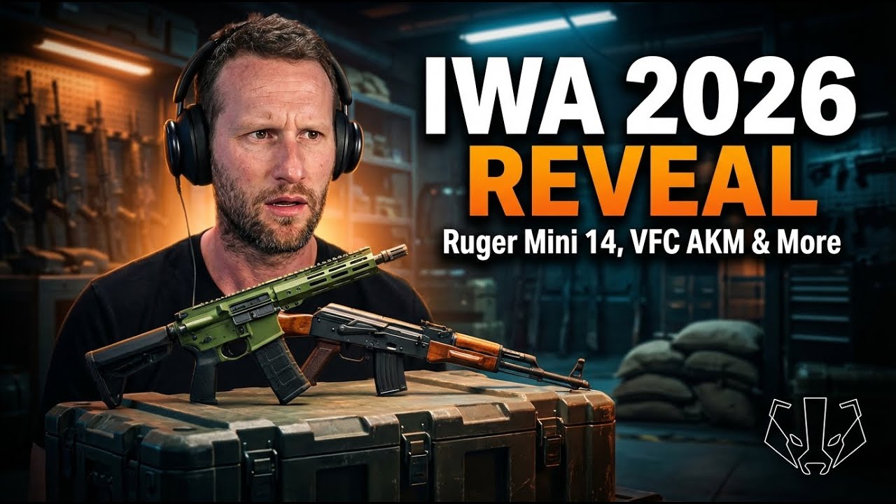 The Hottest New Airsoft From IWA 2026: Ruger Mini 14, VFC AKM & More