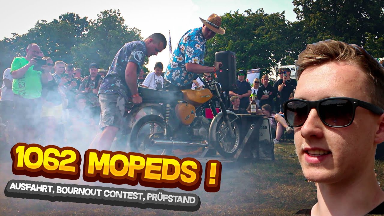 😍 MOPEDTREFFEN + AUSFAHRT KATHENDORF 2023 | @dieburnyz3108 | Motovlog #57