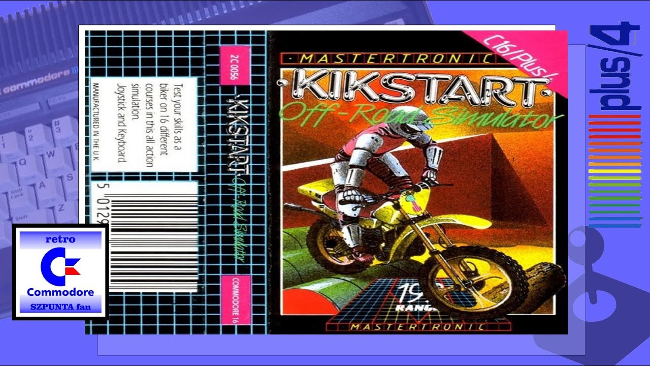 &copy;️➕4️⃣ | KIKSTART | 1986 | COMMODORE PLUS/4