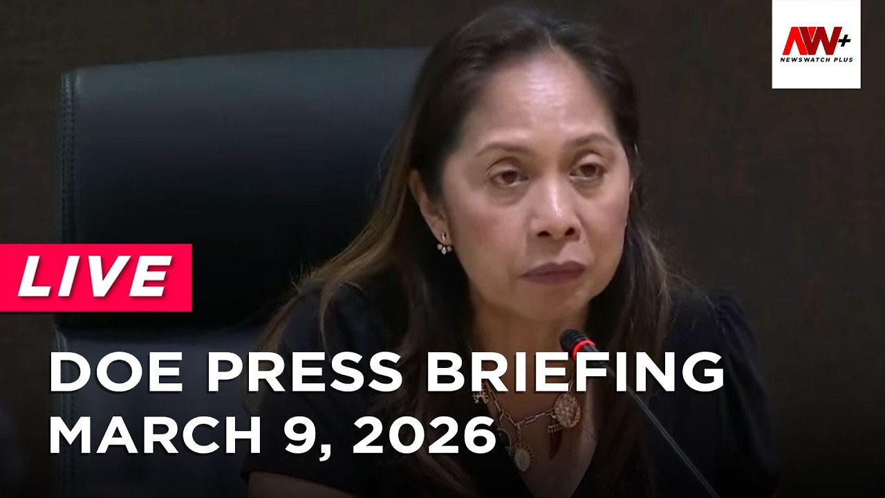 Energy Department nagsasagawa ng press briefing | NewsWatch Live