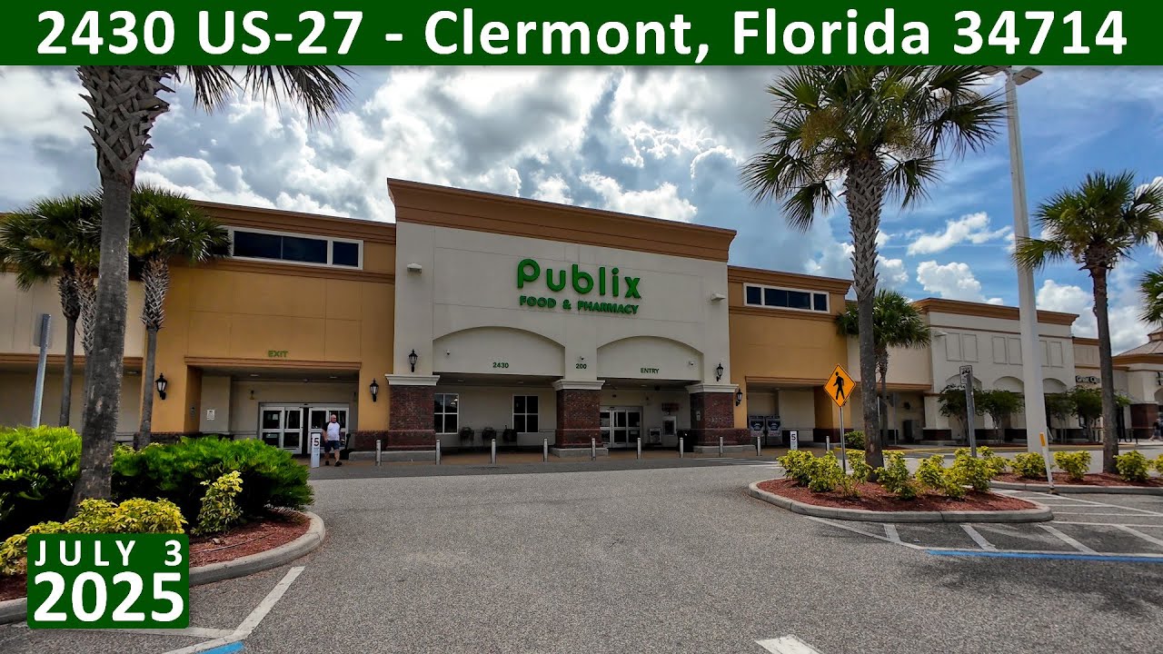 Publix Super Market in Clermont Florida at 2430 US-27 - Shopping Grocery Store 1357