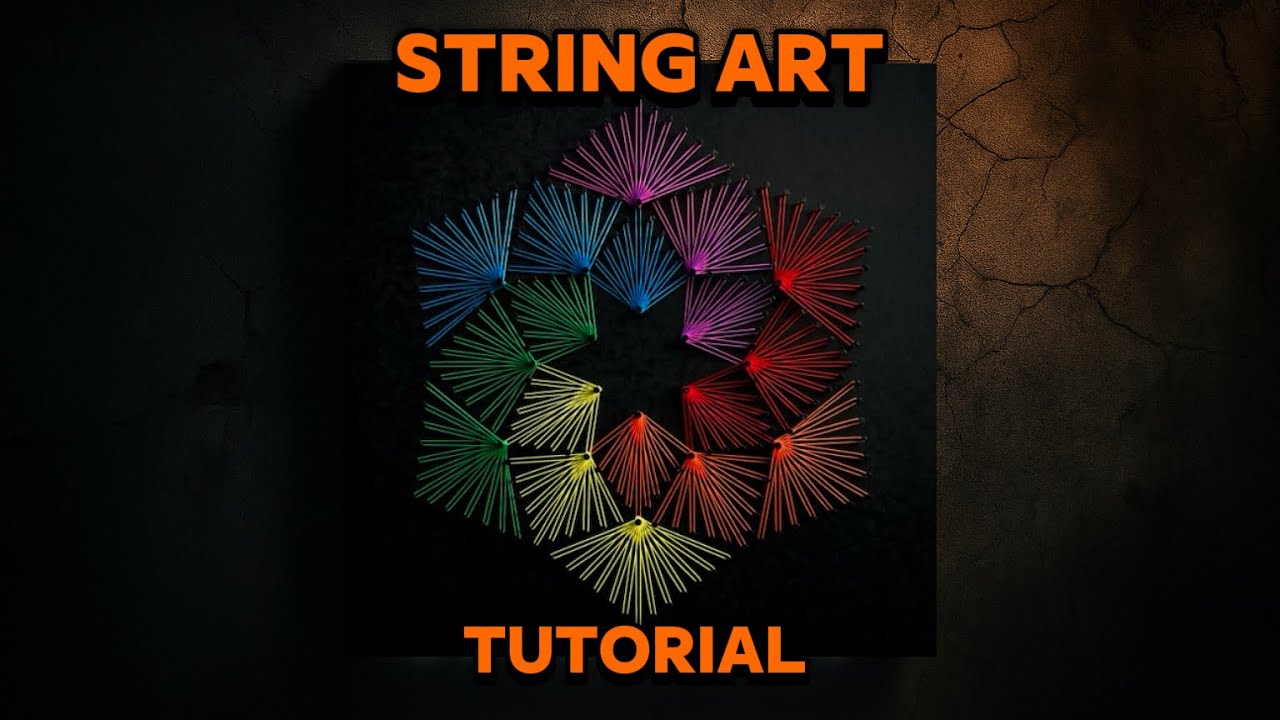 DIY String art🧵