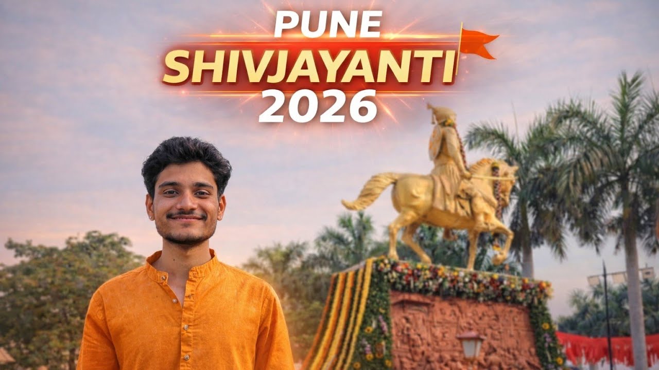 Pune Shivjayanti 2026 l Pune shivjayanti live l Chatrapati shivaji Maharaj Jayanti 2026 #pune 