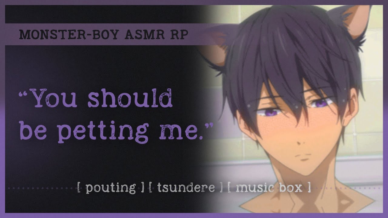 Your needy cat-boy demands attention (ASMR RP M4A) 🐈‍⬛ [pouting] [tsundere] [music box]