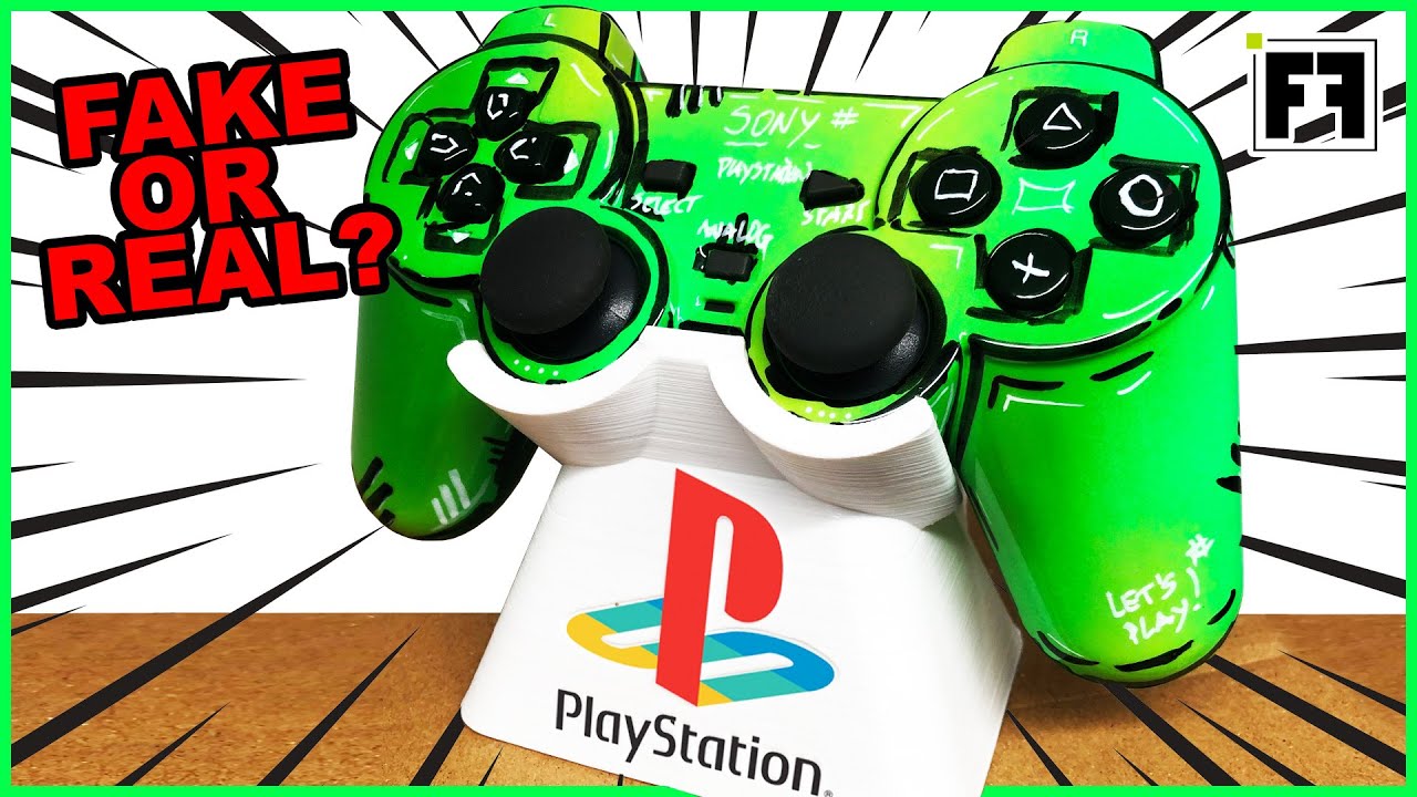 Playstation 1 Controller Cel Shading custom PAINT!