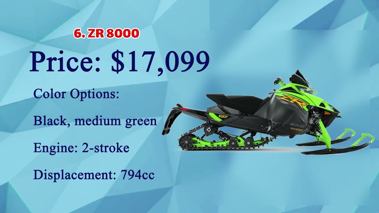The most expensive snowmobiles in the world