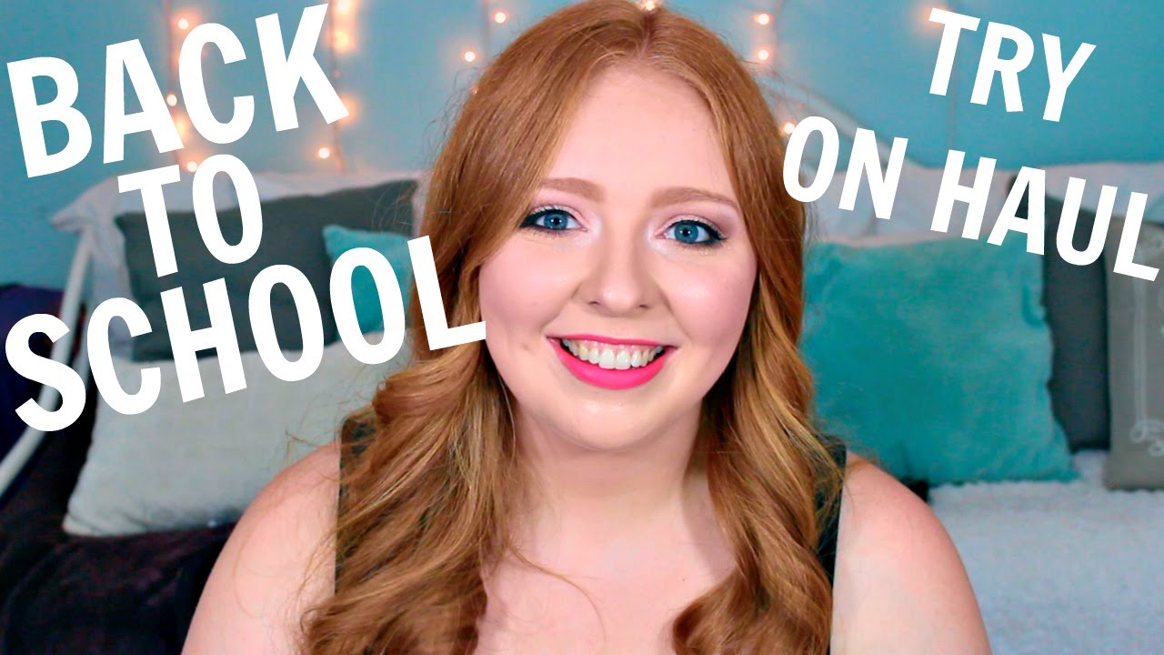 Back to School TRY ON HAUL!  | Study Abroad | Sarah Hasselberger
