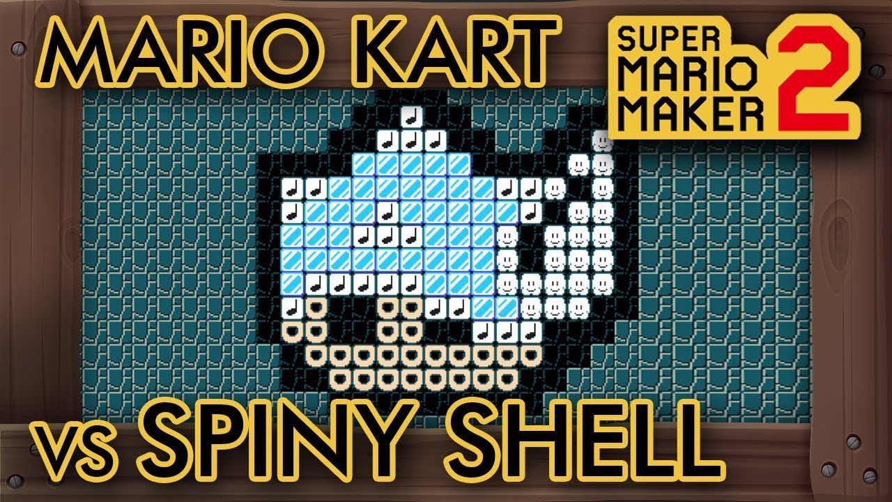 Super Mario Maker 2 - Mario Kart: Vs Spiny Shell