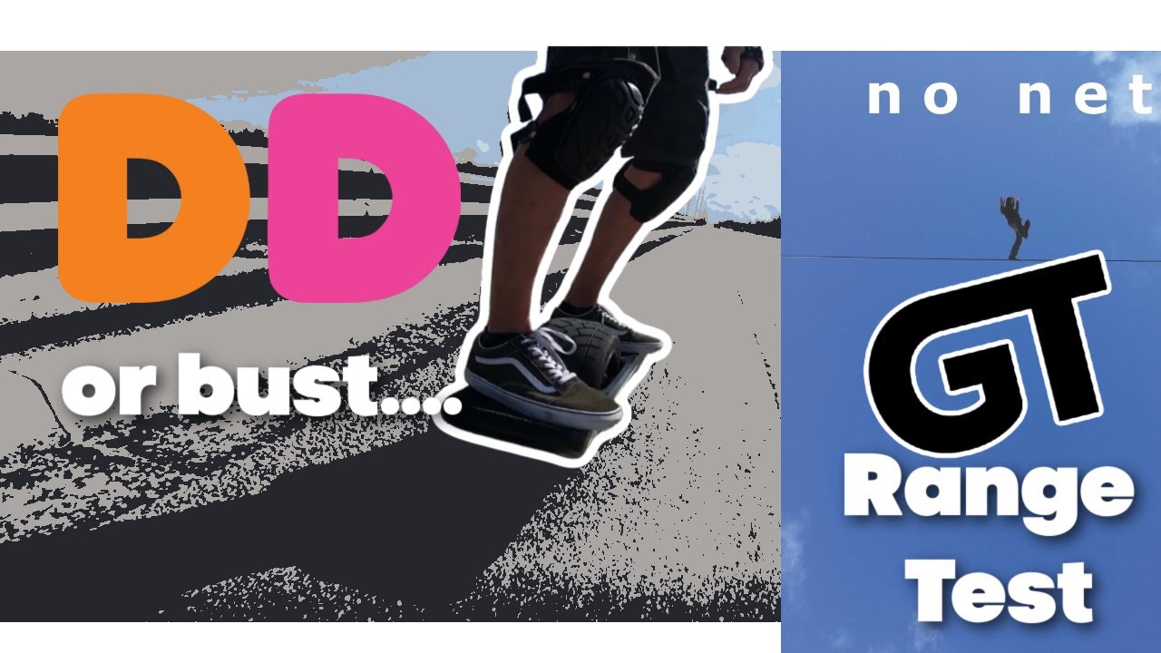 The No Net OneWheel GT Treaded Tire Low PSI Range Test - DD or BUST