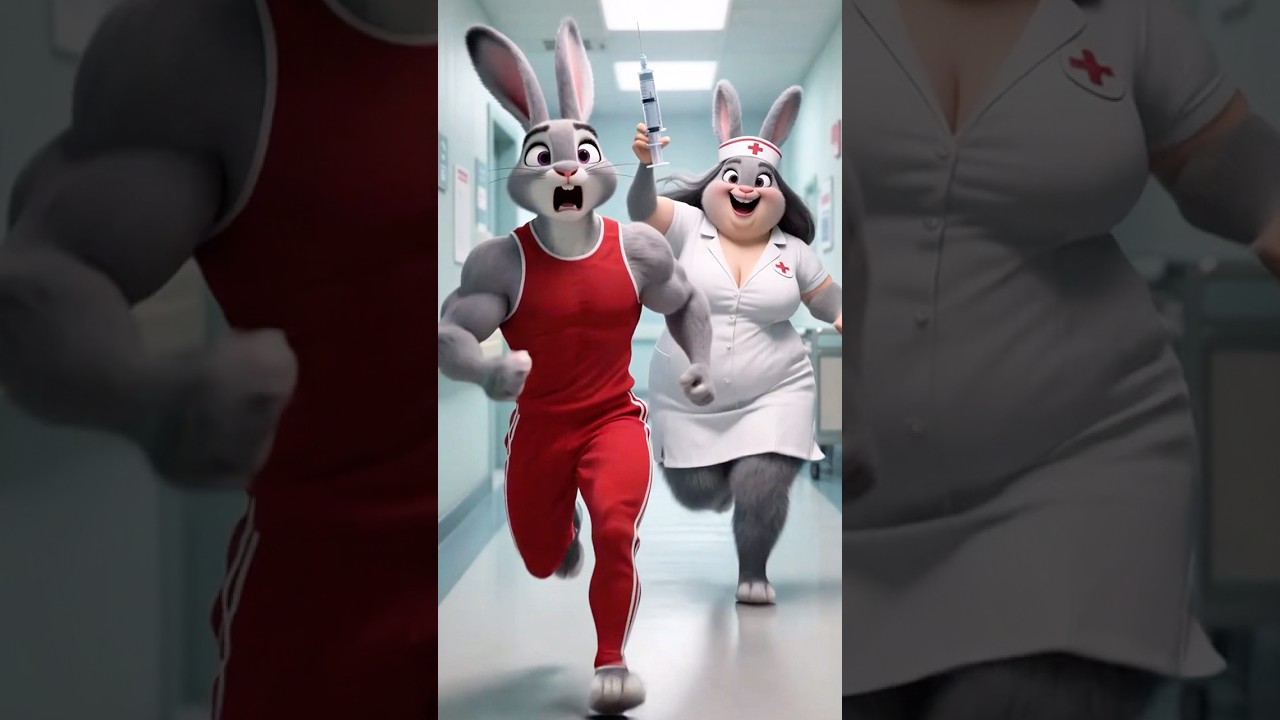 Let's get fat together and be my boyfriend！🐰🥰 #ai #animalstory #aistory