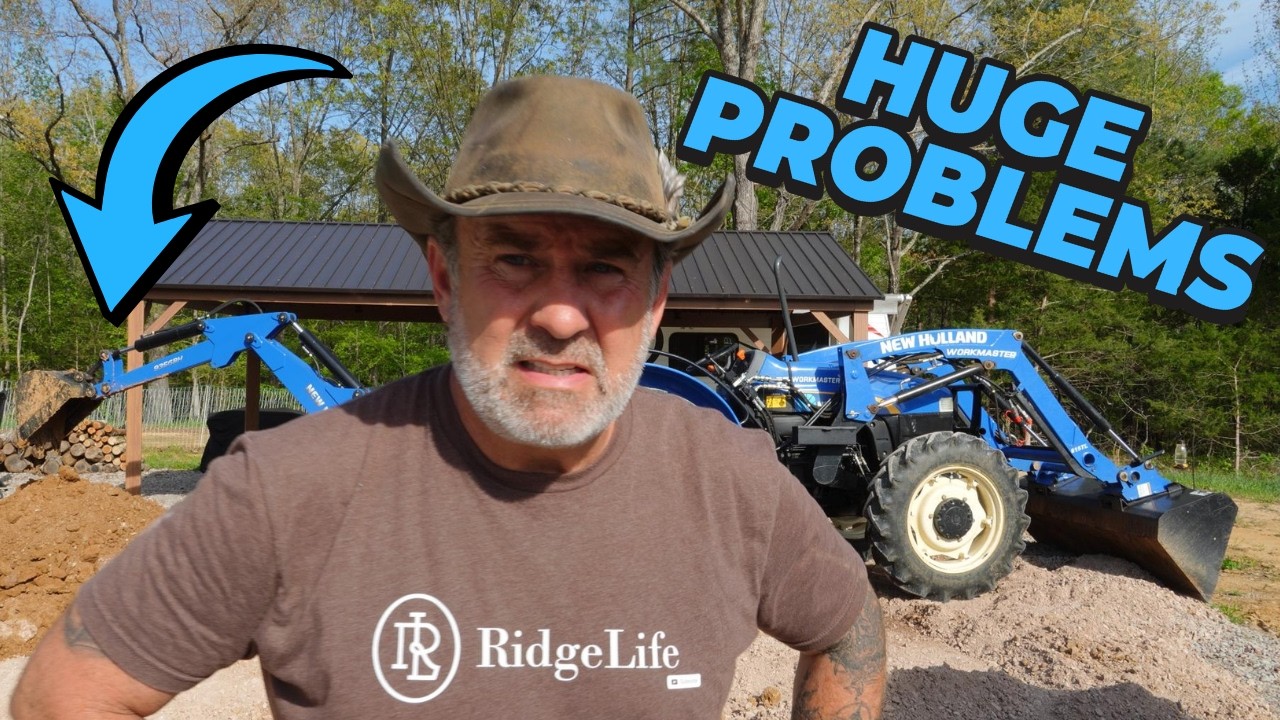 Work STOPPED! | Huge Problems | Off Grid Solar Build