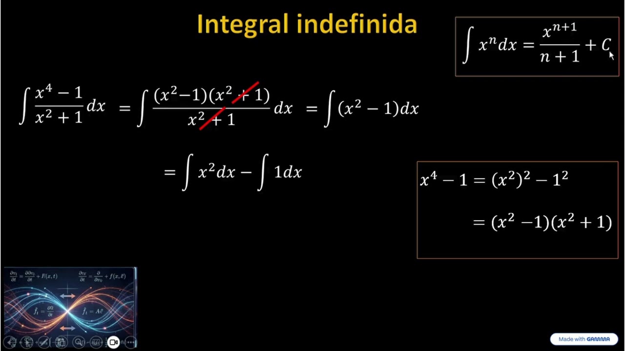 Integral indefinida
