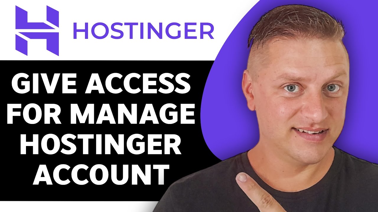 How to Give Access for Manage Hostinger Account | Hostinger Tutorial 2026