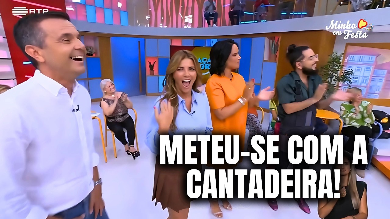 Artista Meteu-se com a Cantadeira :)