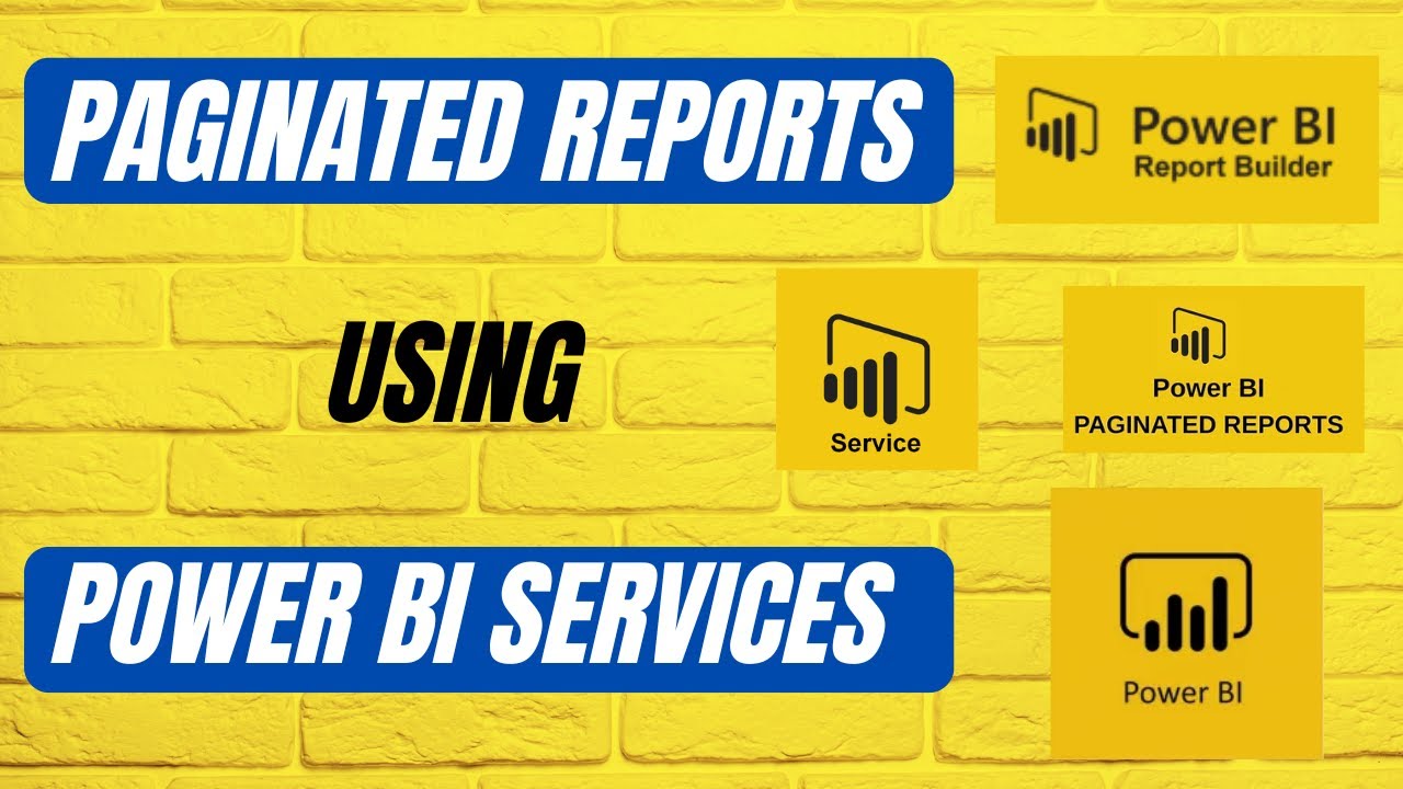 Создавайте отчеты с постраничной разбивкой с помощью Power BI Services #powerbi #paginatedreports...