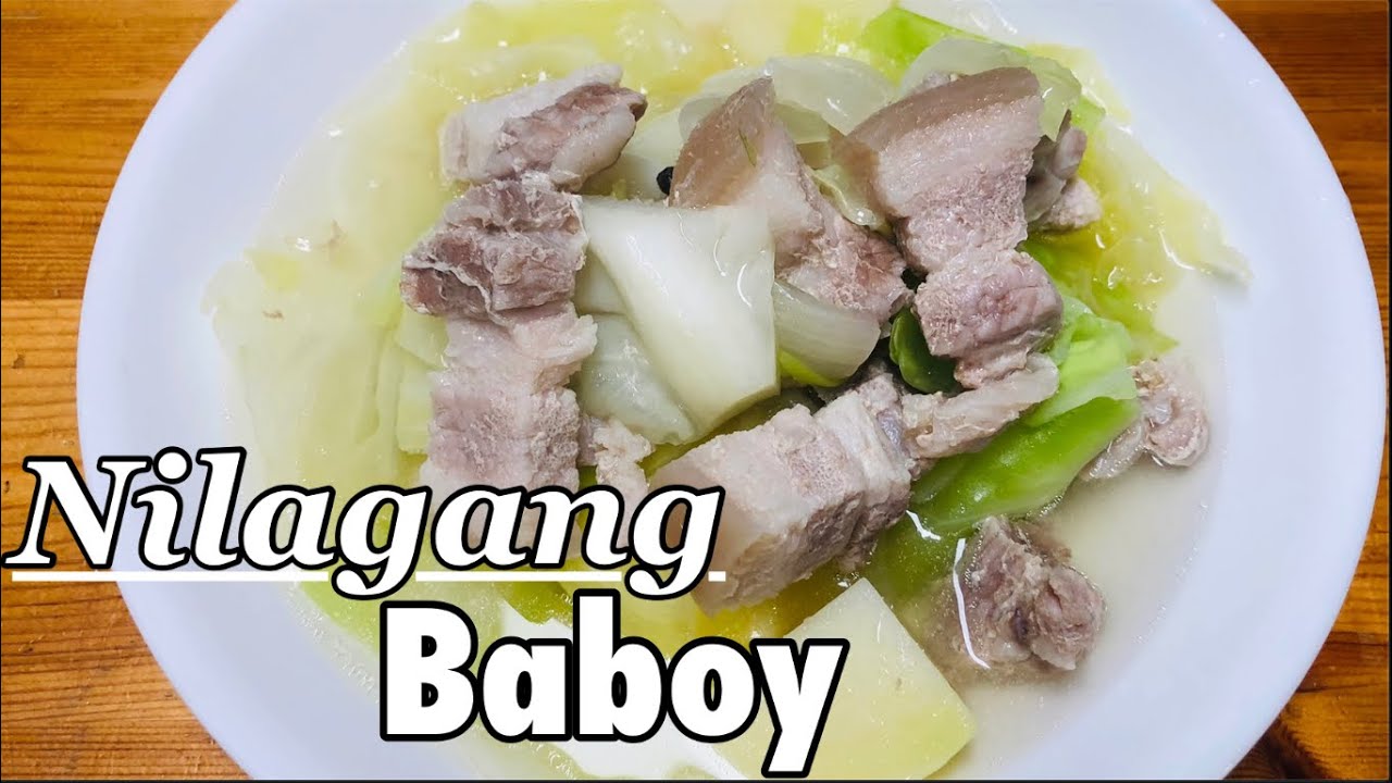 Nilagang Baboy || Pork Nilaga