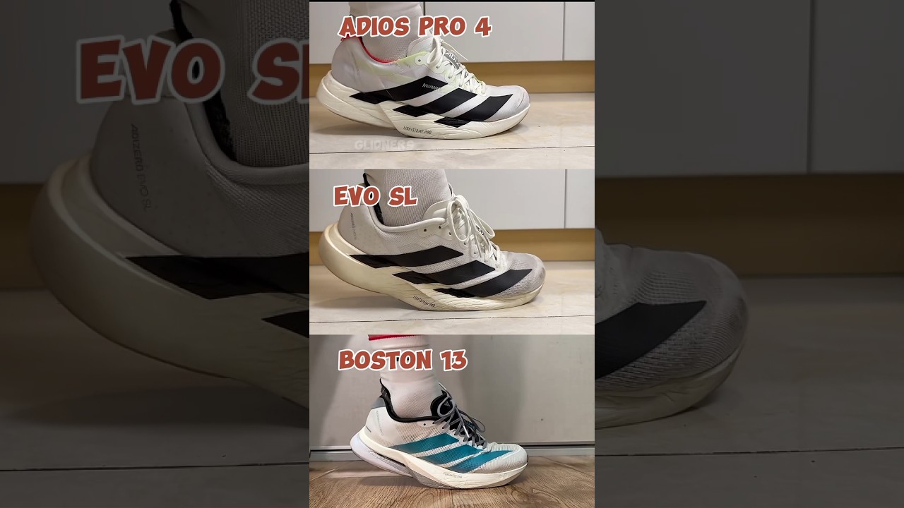 Какие кроссовки Adidas Adizero самые мягкие? Сравнение Adios Pro 4, Evo SL и Boston 13 🇺🇸