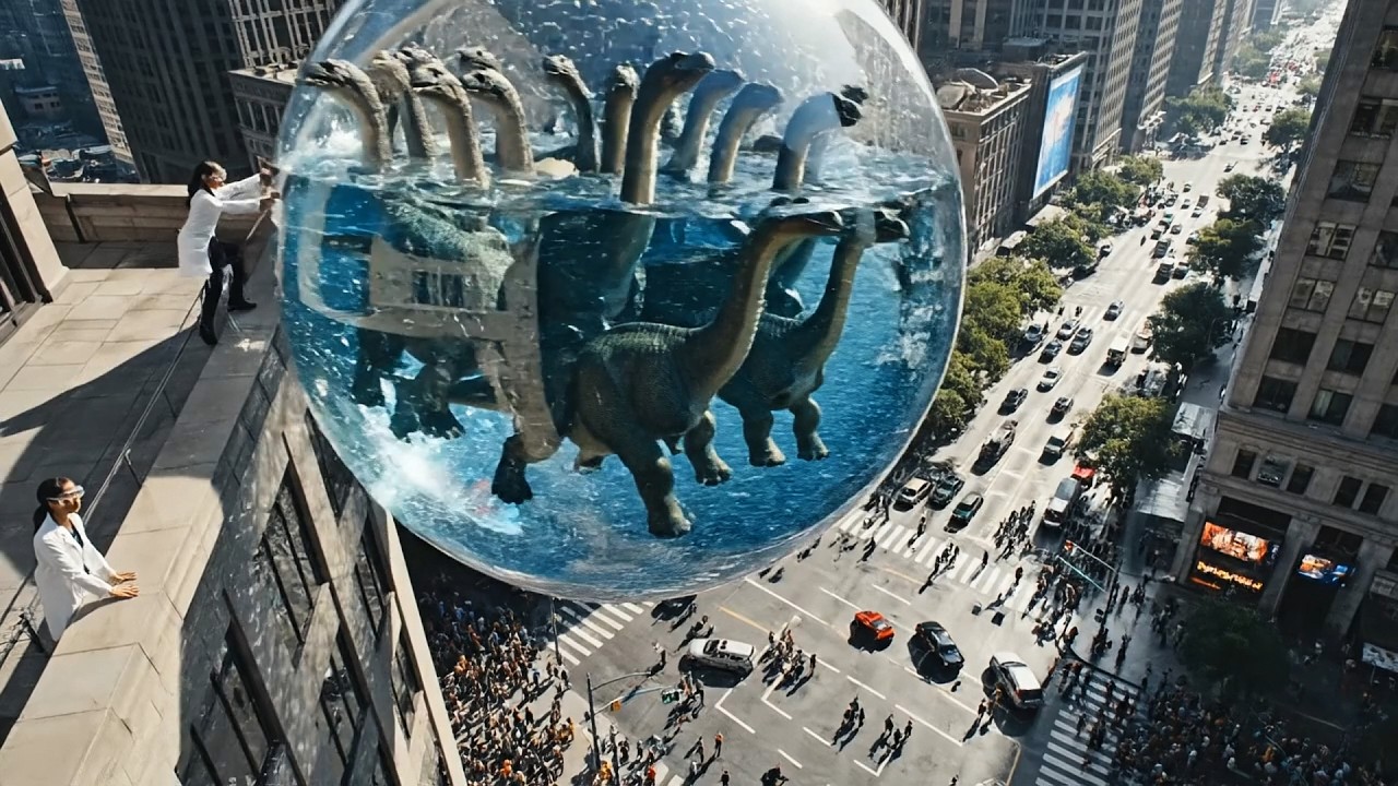 Which Dinosaur Sphere Drop is Most Satisfying? 🦖 Jurassic & Deep Sea ASMR