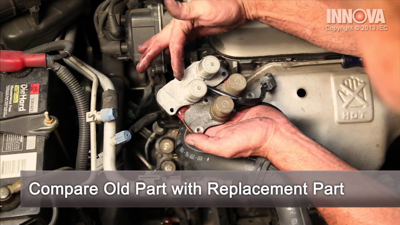 How to change Shift Control Solenoid Valve - 1997 Honda Accord