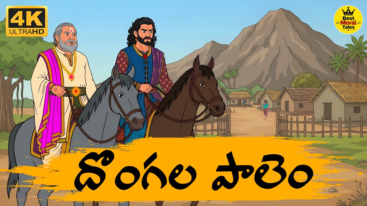 New Telugu Stories - దొంగల పాలెం - Telugu Moral Stories - Telugu Neethi Kathalu - Best Moral Tales