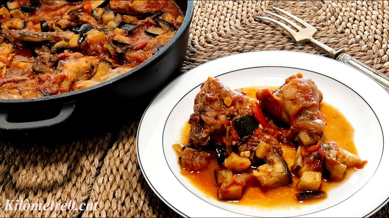 Conill amb samfaina / Receptes de cuina