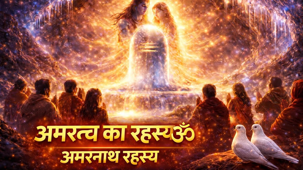 अमरनाथ का रहस्य | अमरत्व का रहस्य 🕉️ | Amarnath Cave Mystery | Shiv Amarnath Story#amarnath #yt 