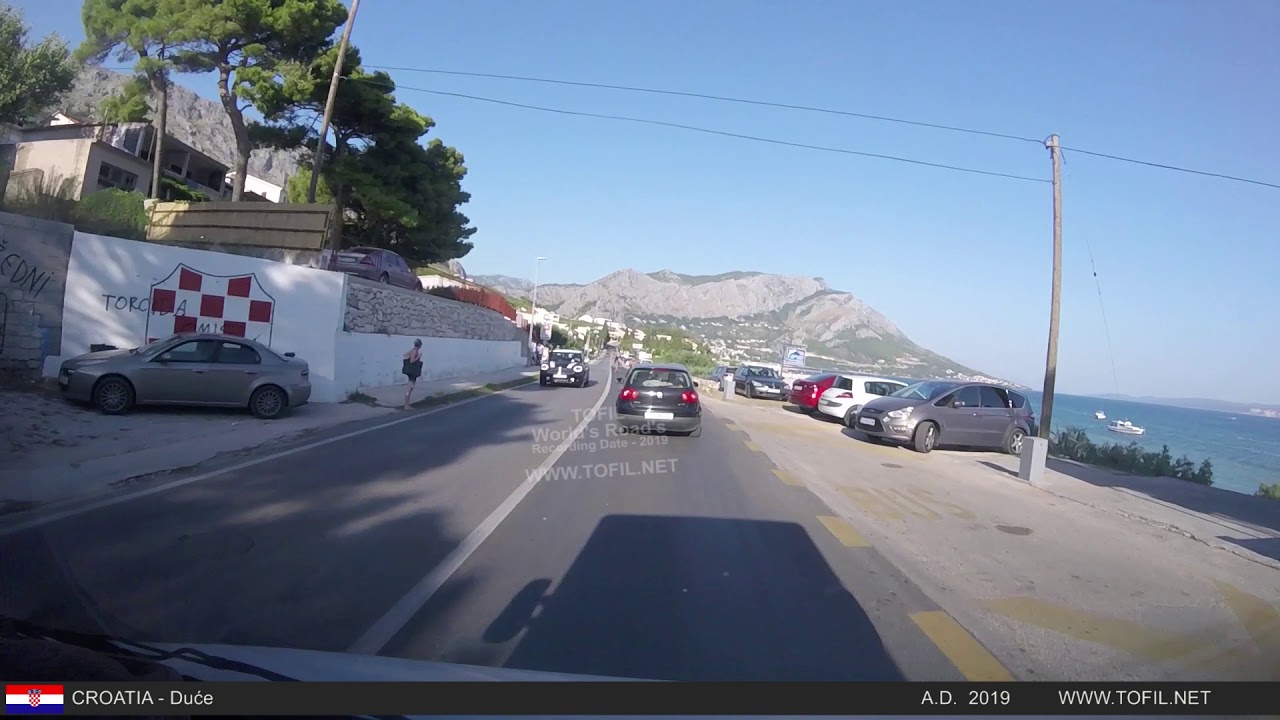 Duće - CROATIA 2019 Road Trip DASHCAM WWW.TOFIL.NET TRIP 2019
