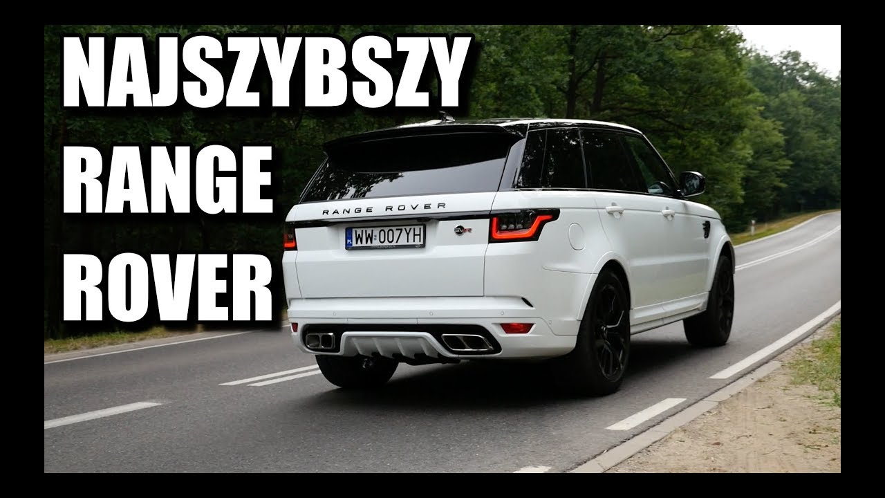 Range Rover Sport SVR 2018 (PL) - test i jazda próbna