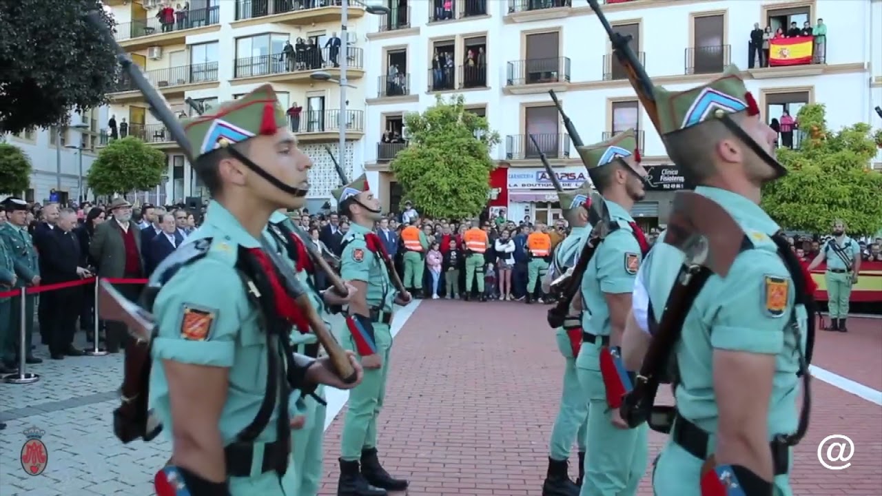 Inauguración plaza de La Legion Española en Alora