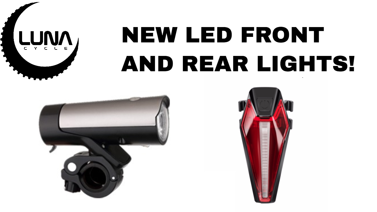 Luna Cycle New Led Bike Lights  (front and rear)