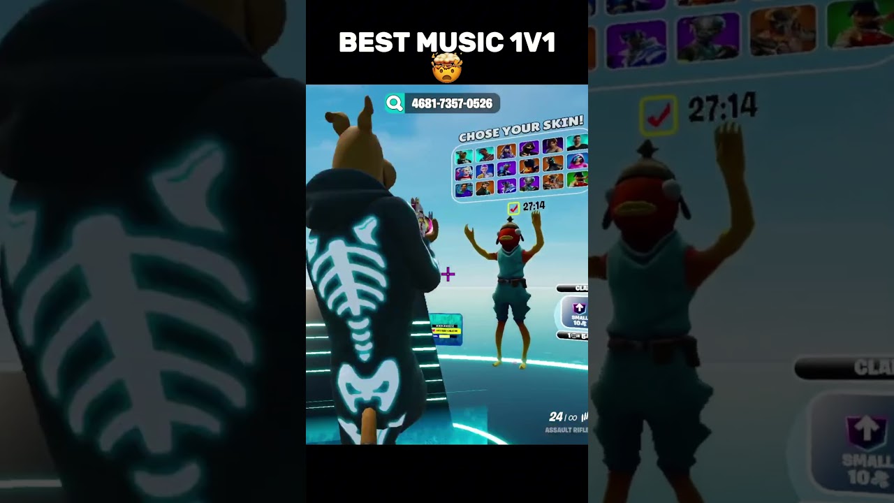 The best music 1v1 #foryou #fortnite #1v1 #music