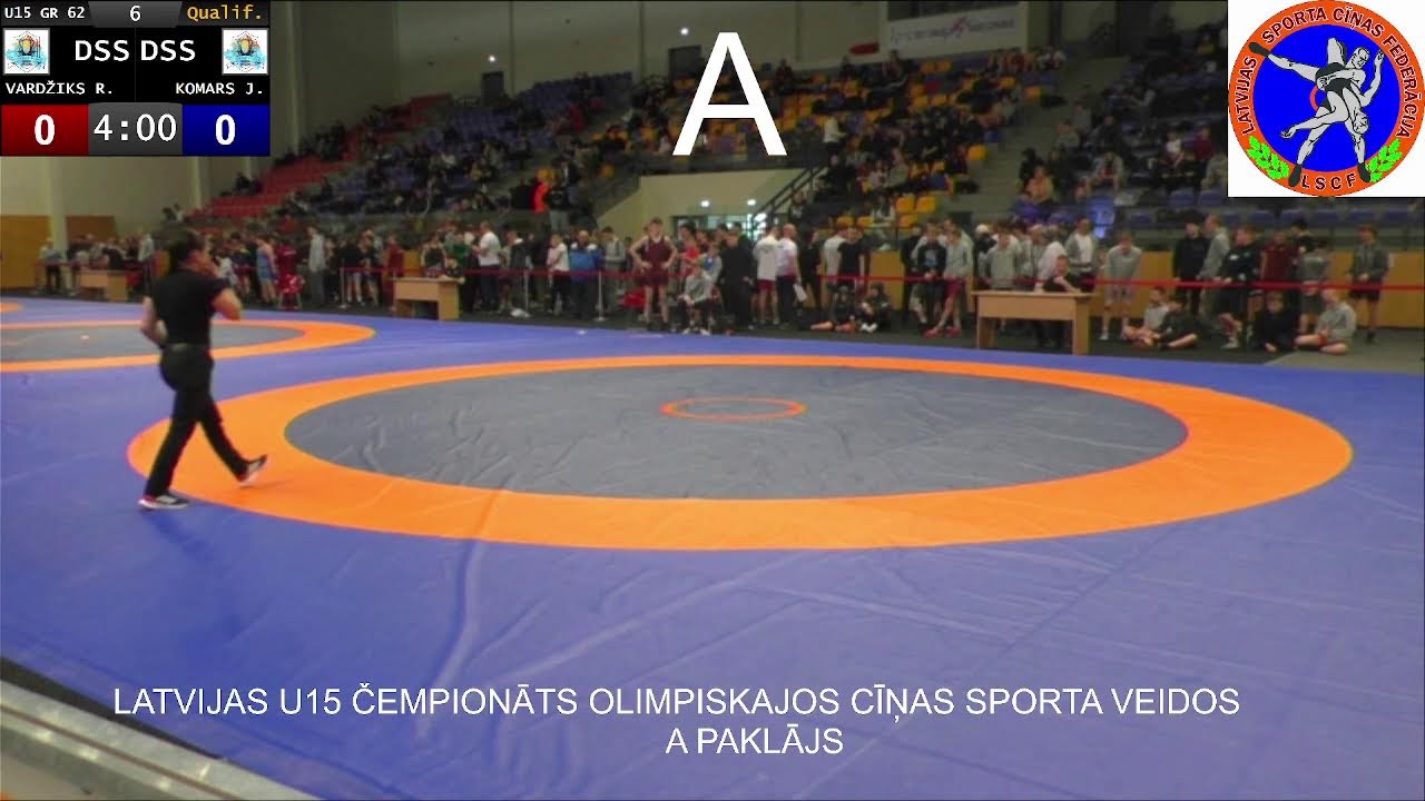 22.03.2025 LATVIJAS ČEMPIONĀTS CĪŅĀ U15 C PAKLĀJS